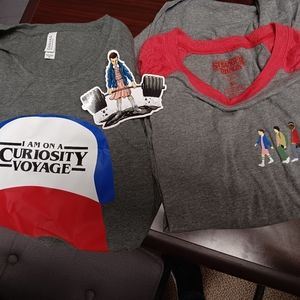 Stranger Things Shirt Bundle w/sticker